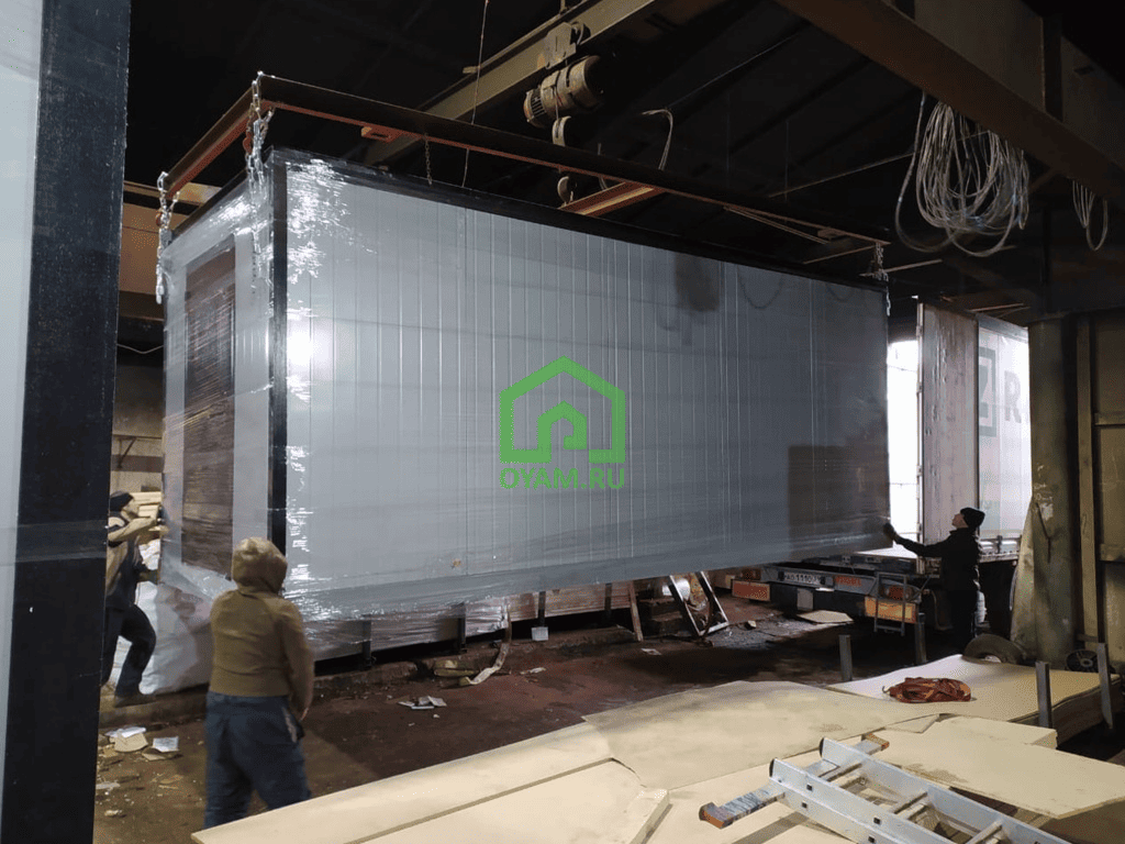 Доставка полуприцепом