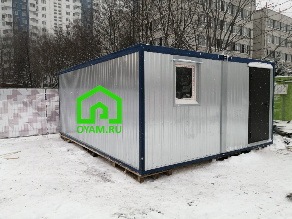 Модульное здание 6х4.8х2.45 №54