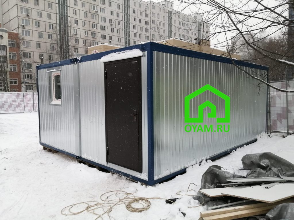 Модульное здание 6х4.8х2.45 №54