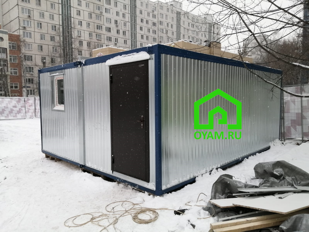 Модульное здание 6х4.8х2.45 №54